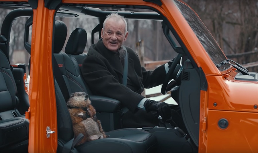 Bill Murray, Groundhog Day, Jeep, Super Bowl 2020, Ad
